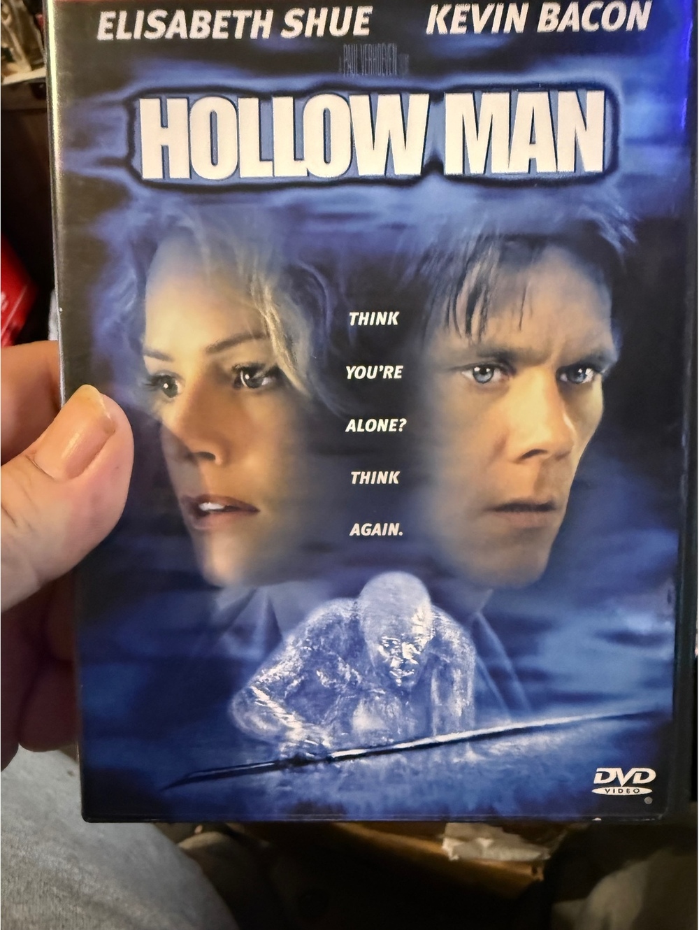 Hollow Man DVD Movie Starring Elisabeth Shue and Kevin Bacon